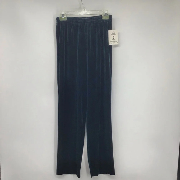 R & M Richard’s 2Pc Set Jacket & Pants Velvet W/Glitter Party Holiday Sz… - Picture 9 of 12